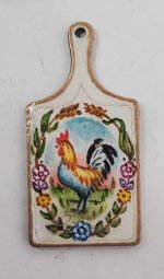 Provencal Coq Bread Board Ltd.Ed by Christopher Whitford