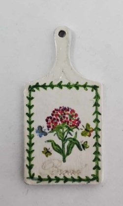 Portmeirion Hydrangea Bread Board Ltd.Ed by Christopher Whitford