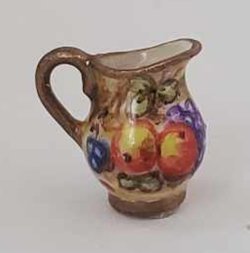 Milk Pitcher Royal Worchester Fruit by Christopher Whitford