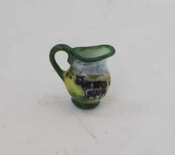 Milk Pitcher Cow Black by Christopher Whitford