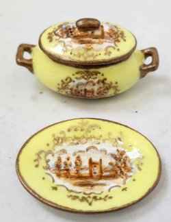 Loire Valley Oval Tureen w/Tray Christopher Whitford