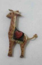 Giraffe Toy by Karen Markland