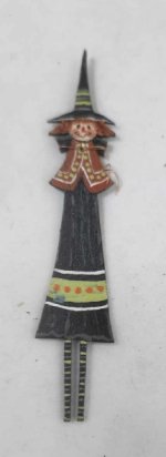 Witch Plaque by Karen Markland