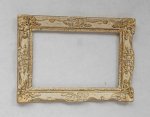 Gold & White Frame For Painting or Mirror by Tarbena/Alan Barnes