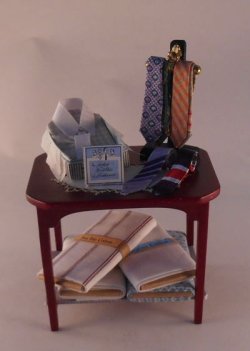 Mens Display Table #2 by Lorraine Scuderi