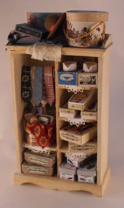 Mens Display Cabinet #5 by Lorraine Scuderi