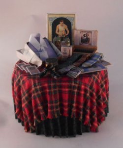 Mens Display Table #3 by Lorraine Scuderi