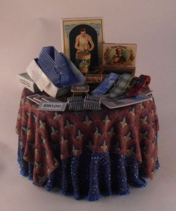 Mens Display Table #4 by Lorraine Scuderi