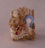 Cameo Jewel Box Blue by Silvia Leiner