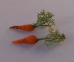 Carrots set of 2 by Martyna Zalewska