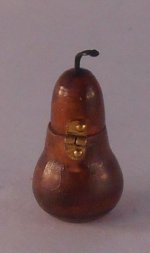 Pear Tea Caddy by Keith Bougourd