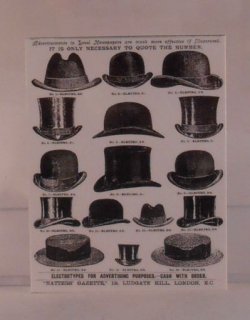 Mens Hat Poster by Shepherds