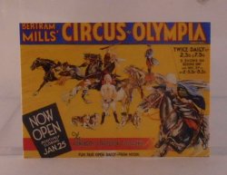 Circus Olympia Poster by Shepherds