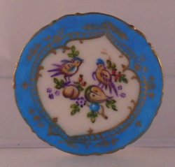 Singing Tree Celeste Round Platter by Christopher Whitford