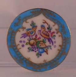 Singing Tree Celeste Scalloped Platter by Christopher Whitford
