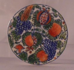 Pomegranate Plate by Henny Staring-Egberts