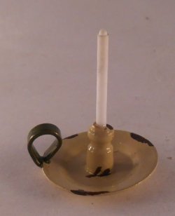 Enamel Chamber Stick by Country Contrast