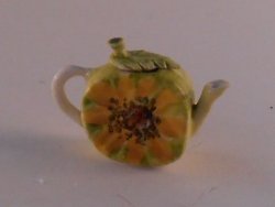 Sunflower Teapot by Veronique Cornish