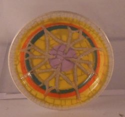 Decorated Plate #1 by Elisabeth Causeret