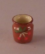 Redware Jar/Cup R2 by Elisabeth Causeret