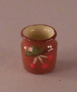 Redware Jar/Cup R2 by Elisabeth Causeret