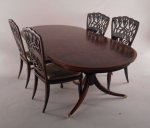 Demi Lune Dining Table by Keith Bougourd