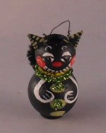 Black Cat Cany Container by Karen Markland