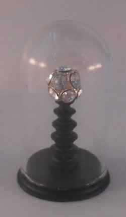 Glass Dome Natural History Crystal Orb #37 by Henry Bart
