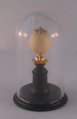 Glass Dome Natural History Dome Bird Egg #27 by Henry Bart