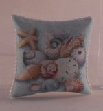 Seashell Pillow by Ingrid Sikkink