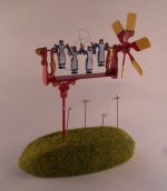 Whirlygig Folk Art Garden Sculpture by Truly Scrumptious