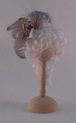 Fancy Wigged Manniquin #5 by Annette Shaw