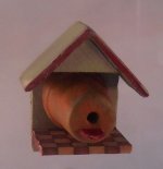 Birdhouse #7 by Fleurs et Tressages
