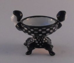Jester Check Center Bowl by Christopher Whitford
