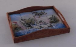 Swan Lake Serving Tray by Christopher Whitford