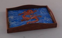 Dragon Serving Tray by Christopher Whitford