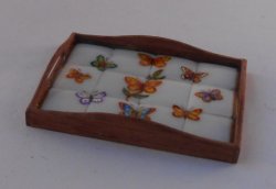 Butterfly Serving Tray by Christopher Whitford