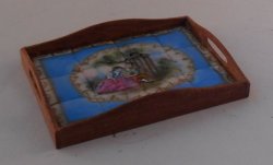 Romantic Limoges Serving Tray by Christopher Whitford