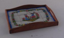 Quimper Serving Tray by Christopher Whitford