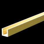 (7068) 1/2" Channel Moulding 1pc by Houseworks