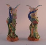 Peacock Vase Left by Dominique Levy