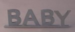 Baby Blue Sign by Victoria Miniatures