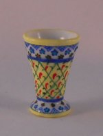 Polish Pattern Martyna Flared Vase by Christopher Whitford