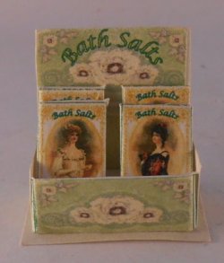Bath Salts Display by Lorraine Scuderi