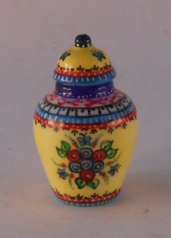Polish Pattern Anna Temple Jar by Christopher Whitford