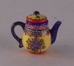 Polish Pattern Anna Coffee Pot by Christopher Whitford