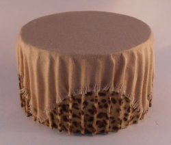 Skirted Table #19 by Lorraine Scuderi