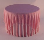 Skirted Table #20 by Lorraine Scuderi