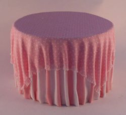 Skirted Table #20 by Lorraine Scuderi