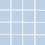7316) Powder Blue SqTile Vinyl Floor by Houseworks